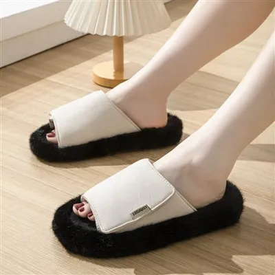 Damskie bawełniane kapcie